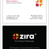 zira business card n
